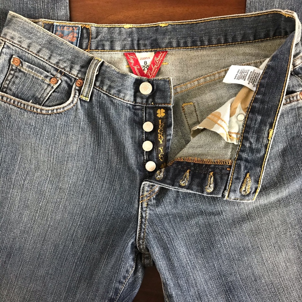 Lucky Brand Wide Leg Jeans Size 29/8